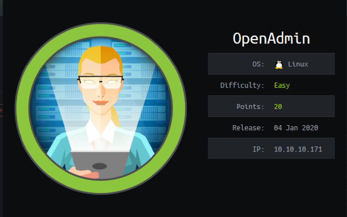 HackTheBox OpenAdmin